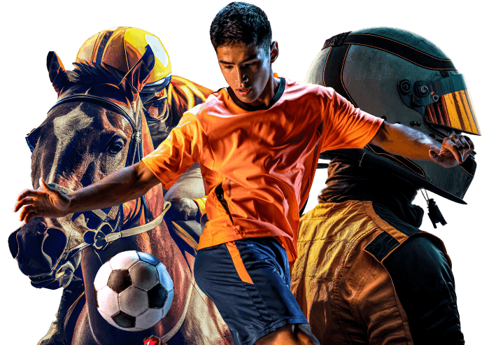 A golden trophy with ribbons and confetti around it